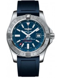 Breitling Avenger II GMT  Automatic Men's Watch, Stainless Steel, Blue Dial, A3239011.C872.145S