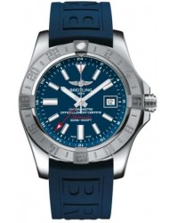 Breitling Avenger II GMT  Automatic Men's Watch, Stainless Steel, Blue Dial, A3239011.C872.157S