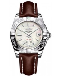 Breitling Galactic 36 Automatic  Automatic Unisex Watch, Stainless Steel, Mother Of Pearl Dial, A3733012.A716.417X