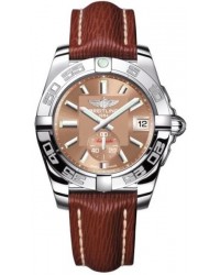Breitling Galactic 36 Automatic  Automatic Unisex Watch, Stainless Steel, Bronze Dial, A3733012.Q582.247X