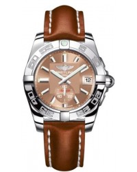 Breitling Galactic 36 Automatic  Automatic Unisex Watch, Stainless Steel, Bronze Dial, A3733012.Q582.413X