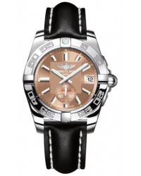 Breitling Galactic 36 Automatic  Automatic Unisex Watch, Stainless Steel, Bronze Dial, A3733012.Q582.414X
