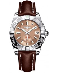 Breitling Galactic 36 Automatic  Automatic Unisex Watch, Stainless Steel, Bronze Dial, A3733012.Q582.416X