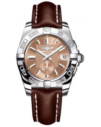 Breitling Galactic 36 Automatic  Automatic Unisex Watch, Stainless Steel, Bronze Dial, A3733012.Q582.417X
