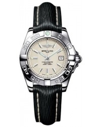 Breitling Galactic 32  Quartz Women's Watch, Stainless Steel, Silver Dial, A71356L2.G702.208X