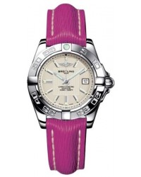 Breitling Galactic 32  Quartz Women's Watch, Stainless Steel, Silver Dial, A71356L2.G702.241X