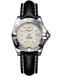 Breitling Galactic 32  Quartz Women's Watch, Stainless Steel, Silver Dial, A71356L2.G702.408X