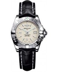 Breitling Galactic 32  Quartz Women's Watch, Stainless Steel, Silver Dial, A71356L2.G702.777P