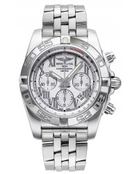 Breitling Chronomat 44  Automatic Men's Watch, Stainless Steel, Silver Dial, AB011011.G676.375A