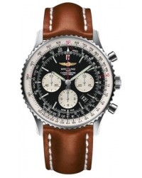 Breitling Navitimer 01  Automatic Men's Watch, Stainless Steel, Black Dial, AB012721.BD09.439X