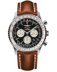 Breitling Navitimer 01  Automatic Men's Watch, Stainless Steel, Black Dial, AB012721.BD09.440X
