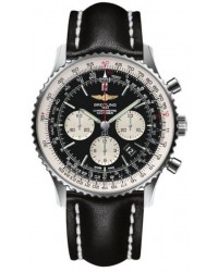 Breitling Navitimer 01  Automatic Men's Watch, Stainless Steel, Black Dial, AB012721.BD09.442X