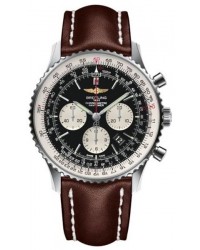 Breitling Navitimer 01  Automatic Men's Watch, Stainless Steel, Black Dial, AB012721.BD09.444X