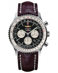 Breitling Navitimer 01  Automatic Men's Watch, Stainless Steel, Black Dial, AB012721.BD09.751P