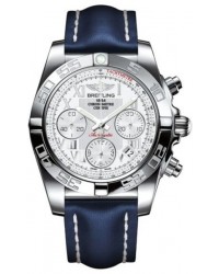 Breitling Chronomat 41  Automatic Men's Watch, Stainless Steel, White Dial, AB014012.A747.113X