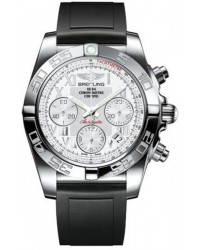 Breitling Chronomat 41  Automatic Men's Watch, Stainless Steel, White Dial, AB014012.A747.132S