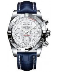 Breitling Chronomat 41  Automatic Men's Watch, Stainless Steel, White Dial, AB014012.A747.719P