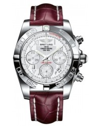 Breitling Chronomat 41  Automatic Men's Watch, Stainless Steel, White Dial, AB014012.A747.720P
