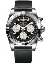 Breitling Chronomat 41  Automatic Men's Watch, Stainless Steel, Black Dial, AB014012.BA52.136S