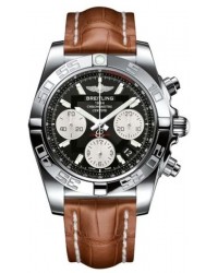 Breitling Chronomat 41  Automatic Men's Watch, Stainless Steel, Black Dial, AB014012.BA52.722P