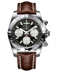 Breitling Chronomat 41  Automatic Men's Watch, Stainless Steel, Black Dial, AB014012.BA52.724P