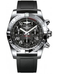Breitling Chronomat 41  Automatic Men's Watch, Stainless Steel, Black Dial, AB014012.BC04.136S