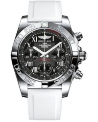 Breitling Chronomat 41  Automatic Men's Watch, Stainless Steel, Black Dial, AB014012.BC04.147S