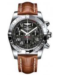 Breitling Chronomat 41  Automatic Men's Watch, Stainless Steel, Black Dial, AB014012.BC04.722P