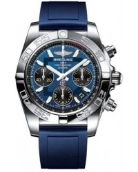 Breitling Chronomat 41  Automatic Men's Watch, Stainless Steel, Blue Dial, AB014012.C830.142S