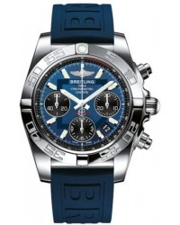 Breitling Chronomat 41  Automatic Men's Watch, Stainless Steel, Blue Dial, AB014012.C830.148S