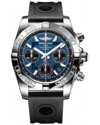 Breitling Chronomat 41  Automatic Men's Watch, Stainless Steel, Blue Dial, AB014012.C830.202S
