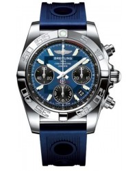Breitling Chronomat 41  Automatic Men's Watch, Stainless Steel, Blue Dial, AB014012.C830.203S