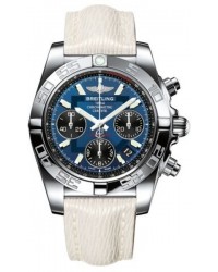 Breitling Chronomat 41  Automatic Men's Watch, Stainless Steel, Blue Dial, AB014012.C830.263X
