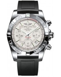Breitling Chronomat 41  Automatic Men's Watch, Stainless Steel, Silver Dial, AB014012.G711.132S