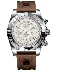 Breitling Chronomat 41  Automatic Men's Watch, Stainless Steel, Silver Dial, AB014012.G711.204S