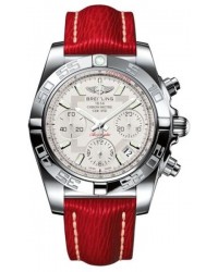 Breitling Chronomat 41  Automatic Men's Watch, Stainless Steel, Silver Dial, AB014012.G711.219X