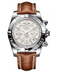Breitling Chronomat 41  Automatic Men's Watch, Stainless Steel, Silver Dial, AB014012.G711.723P