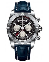 Breitling Chronomat 44 GMT  Automatic Men's Watch, Stainless Steel, Black Dial, AB042011.BB56.731P