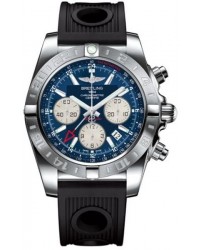 Breitling Chronomat 44 GMT  Automatic Men's Watch, Stainless Steel, Blue Dial, AB042011.C851.200S