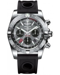Breitling Chronomat 44 GMT  Automatic Men's Watch, Stainless Steel, Gray Dial, AB042011.F561.200S