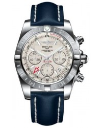 Breitling Chronomat 44 GMT  Automatic Men's Watch, Stainless Steel, Silver Dial, AB042011.G745.112X