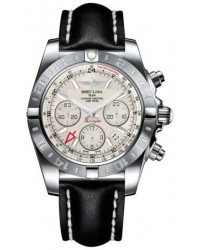 Breitling Chronomat 44 GMT  Automatic Men's Watch, Stainless Steel, Silver Dial, AB042011.G745.436X