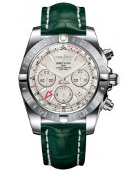 Breitling Chronomat 44 GMT  Automatic Men's Watch, Stainless Steel, Silver Dial, AB042011.G745.748P