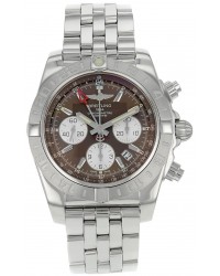 Breitling Chronomat 44  Automatic Men's Watch, Stainless Steel, Brown Dial, AB042011.Q589.375A