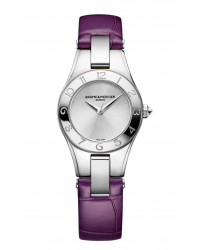 Baume & Mercier Linea  Quartz Women's Watch, Stainless Steel, Silver Dial, MOA10231