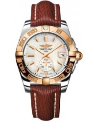 Breitling Galactic 36 Automatic  Automatic Unisex Watch, Stainless Steel & Rose Gold, Mother Of Pearl Dial, C3733012.A724.216X