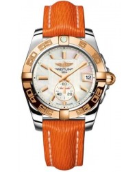 Breitling Galactic 36 Automatic  Automatic Unisex Watch, Stainless Steel & Rose Gold, Mother Of Pearl Dial, C3733012.A724.217X