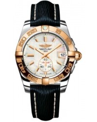Breitling Galactic 36 Automatic  Automatic Unisex Watch, Stainless Steel & Rose Gold, Mother Of Pearl Dial, C3733012.A724.256X