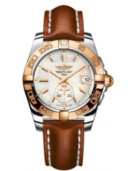 Breitling Galactic 36 Automatic  Automatic Unisex Watch, Stainless Steel & Rose Gold, Mother Of Pearl Dial, C3733012.A724.413X