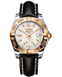 Breitling Galactic 36 Automatic  Automatic Unisex Watch, Stainless Steel & Rose Gold, Mother Of Pearl Dial, C3733012.A724.414X